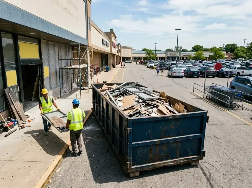 retail-store-renovation-debris-003 — frequently asked questions, Roll-off Dumpster Rentals in Paddock Lake, WI